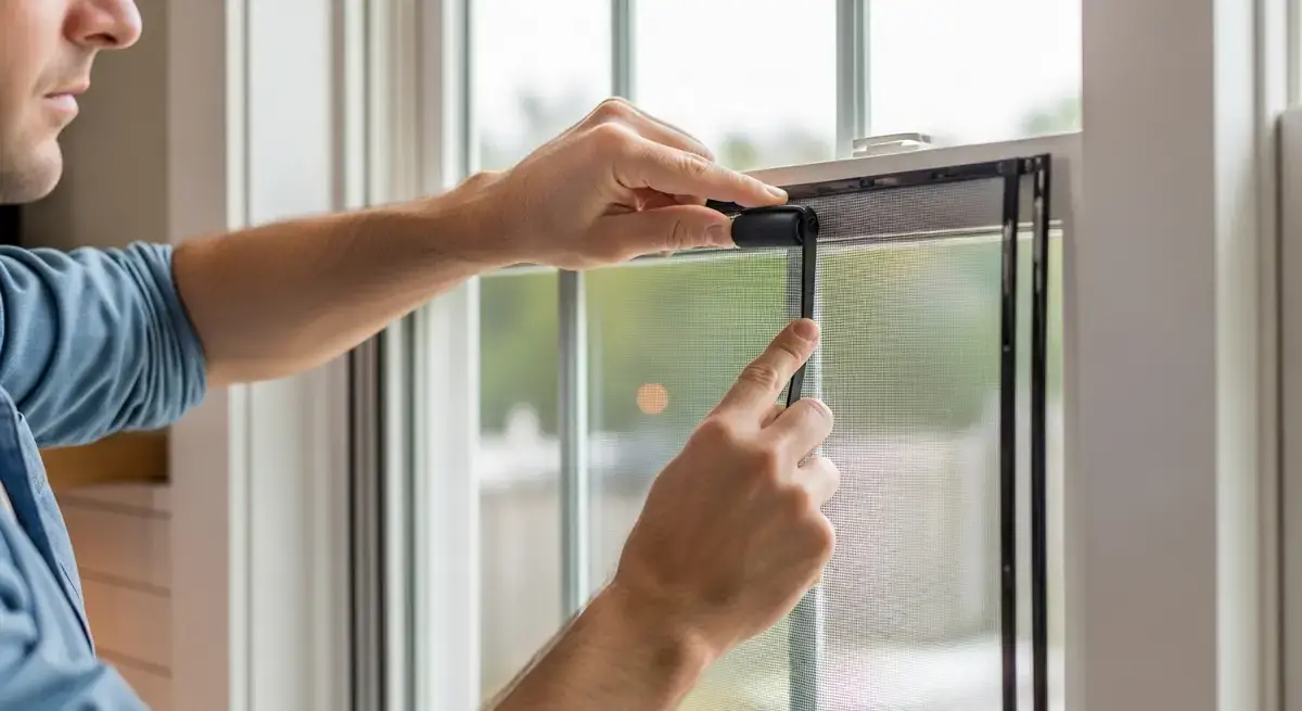 Ein insektenschutzgitter für fenster selbst anbringen
